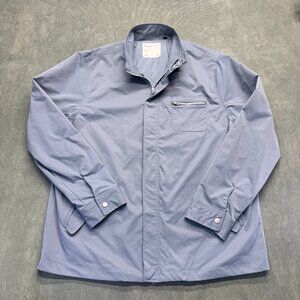 Five Four FF.LA Woodstone Jacket Mens 2XL Gray Lightweight Streetwear